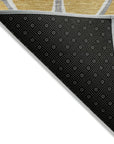 LOOMLAN Rugs Elantra Gold Washable Indoor-Outdoor Rug