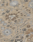 LOOMLAN Rugs Elara Taupe Washable Indoor-Outdoor Rug