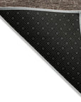 LOOMLAN Rugs Elaria Brown Washable Indoor-Outdoor Rug