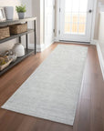 LOOMLAN Rugs Eleya Gray Washable Indoor-Outdoor Rug