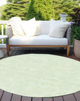 LOOMLAN Rugs Eleya Green Washable Indoor-Outdoor Rug