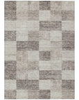 LOOMLAN Rugs Elise Brown Washable Indoor-Outdoor Rug