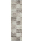 LOOMLAN Rugs Elise Brown Washable Indoor-Outdoor Rug