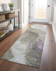 LOOMLAN Rugs Elithra Brown Washable Indoor-Outdoor Rug