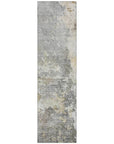 LOOMLAN Rugs Ellior Gray Washable Indoor-Outdoor Rug
