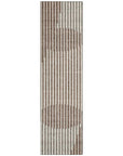 LOOMLAN Rugs Elowen Brown Washable Indoor-Outdoor Rug