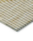 LOOMLAN Rugs Elowen Gold Washable Indoor-Outdoor Rug
