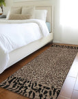 LOOMLAN Rugs Elyvia Brown Washable Indoor-Outdoor Rug