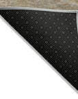 LOOMLAN Rugs Emalisse Brown Washable Indoor-Outdoor Rug