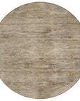 LOOMLAN Rugs Emalisse Brown Washable Indoor-Outdoor Rug