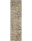 LOOMLAN Rugs Emalisse Brown Washable Indoor-Outdoor Rug