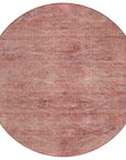 LOOMLAN Rugs Emalisse Orange Washable Indoor-Outdoor Rug
