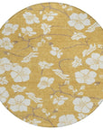 LOOMLAN Rugs Ensa Gold Washable Indoor-Outdoor Rug