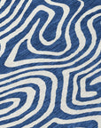 LOOMLAN Rugs Evalora Blue Washable Indoor-Outdoor Rug
