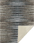 Pixel Weave Brown Washable Indoor-Outdoor Rug