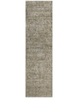 LOOMLAN Rugs Felissae Pewter Washable Indoor-Outdoor Rug