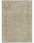 LOOMLAN Rugs Felissae Tan Washable Indoor-Outdoor Rug