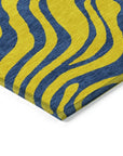 LOOMLAN Rugs Fernelle Gold Washable Indoor-Outdoor Rug