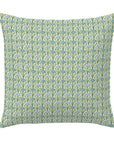 Flora Scallop Spring Handmade Outdoor Pillow - LOOMLAN - Earnest Collection - Outdoor Pillows