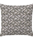 Galit Slate Handmade Outdoor Pillow - LOOMLAN - Earnest Collection - Outdoor Pillows