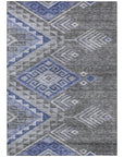 LOOMLAN Rugs Harmony Pewter Washable Indoor-Outdoor Rug