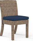 Havana Sunbrella Outdoor Dining Chair 2PC - LOOMLAN - Sunset West - Outdoor Dining Chairs