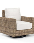 Havana Sunbrella Swivel Outdoor Rocker - LOOMLAN - Sunset West - Outdoor Accent Chairs