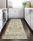 LOOMLAN Rugs Helsinki Gold Washable Indoor-Outdoor Rug