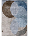 LOOMLAN Rugs Henry Denim Washable Indoor-Outdoor Rug