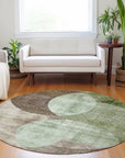 LOOMLAN Rugs Henry Green Washable Indoor-Outdoor Rug