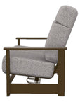 Telescope Leeward Deep Seat High Back Hidden Motion Outdoor Loveseat