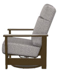 Telescope Leeward Deep Seat High Back Swivel Hidden Outdoor Rocker