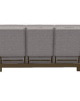 Telescope Leeward Deep Seat High Back Three-Seat Outdoor Sofa