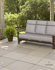 Telescope Leeward Deep Seat High Back Three-Seat Outdoor Sofa
