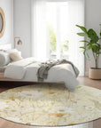 Ilunara Gold Washable Indoor - Outdoor Rug - LOOMLAN - LOOMLAN Rugs - Outdoor Rugs
