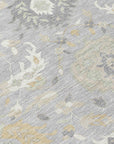 LOOMLAN Rugs Ilyara Gray Washable Indoor-Outdoor Rug