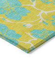 LOOMLAN Rugs Inoa Gold Washable Indoor-Outdoor Rug