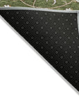 LOOMLAN Rugs Irene Green Washable Indoor-Outdoor Rug
