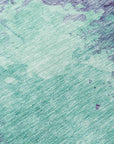 LOOMLAN Rugs Julian Blue Washable Indoor-Outdoor Rug