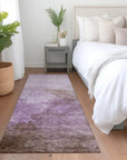 LOOMLAN Rugs Julian Lavender Washable Indoor-Outdoor Rug