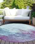 LOOMLAN Rugs Julian Sky Washable Indoor-Outdoor Rug