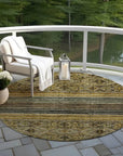 LOOMLAN Rugs Julissara Gray Washable Indoor-Outdoor Rug
