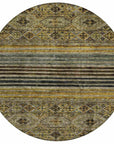 LOOMLAN Rugs Julissara Gray Washable Indoor-Outdoor Rug