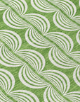 LOOMLAN Rugs Kairova Green Washable Indoor-Outdoor Rug