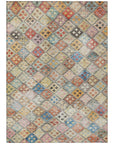 LOOMLAN Rugs Kharma Orange Washable Indoor-Outdoor Rug