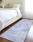 LOOMLAN Rugs Kharma Sky Washable Indoor-Outdoor Rug