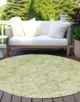 LOOMLAN Rugs Krymera Green Washable Indoor-Outdoor Rug
