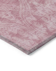 Krymera Pink Washable Indoor - Outdoor Rug - LOOMLAN - LOOMLAN Rugs - Outdoor Rugs