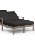Laguna Sunbrella Outdoor Double Chaise Lounge - LOOMLAN - Sunset West - Outdoor Chaises
