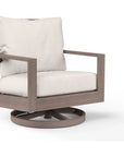 Laguna Sunbrella Swivel Outdoor Club Rocker - LOOMLAN - Sunset West - Outdoor Accent Chairs